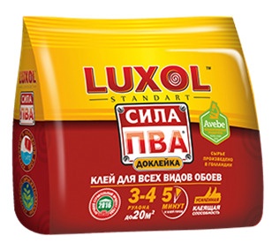 Клей обойный “LUXOL сила ПВА” 100 г