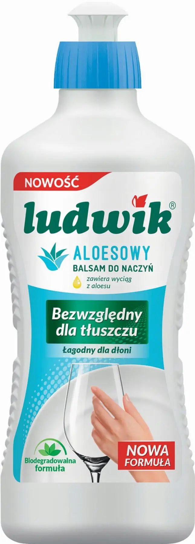 Средство для посуды Lydwik бальзам Алое 0,45 л. 