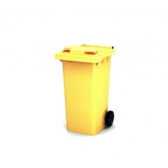 Контейнер для мусора передвижной 240 л., желтый арт. 24.С29 