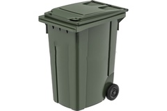 Контейнер для мусора передвижной, зеленый, 360 л. арт. 28 с29 