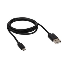 Кабель USB-micro USB/PVC/black/1m/REXANT