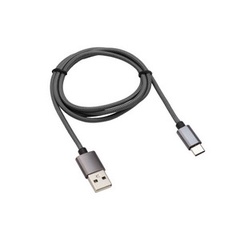 Кабель USB-Type-C/3A/nylon/grafit/1m/REXANT