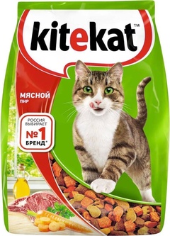 Корм для кошек Kitekat "Мясной пир" 1,9 кг.