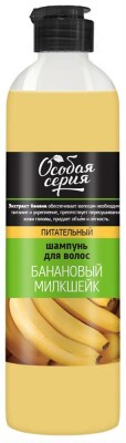 Шампунь для волос Банановый милкшейк питательный 0,5 л Россия