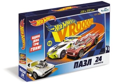 Пазл Hot Wheels Финишный рывок 24элементов арт. 06854СП 