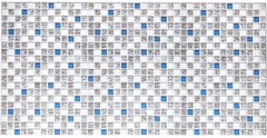 Панель ПВХ Мозаика Коллаж голубой 960х480 арт. 31198 