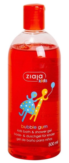 Гель для душа Kids bath & shower gel Bubble gum ZIAJA kids 500 мл.