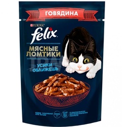 Корм для кошек Felix Говядина 75г 